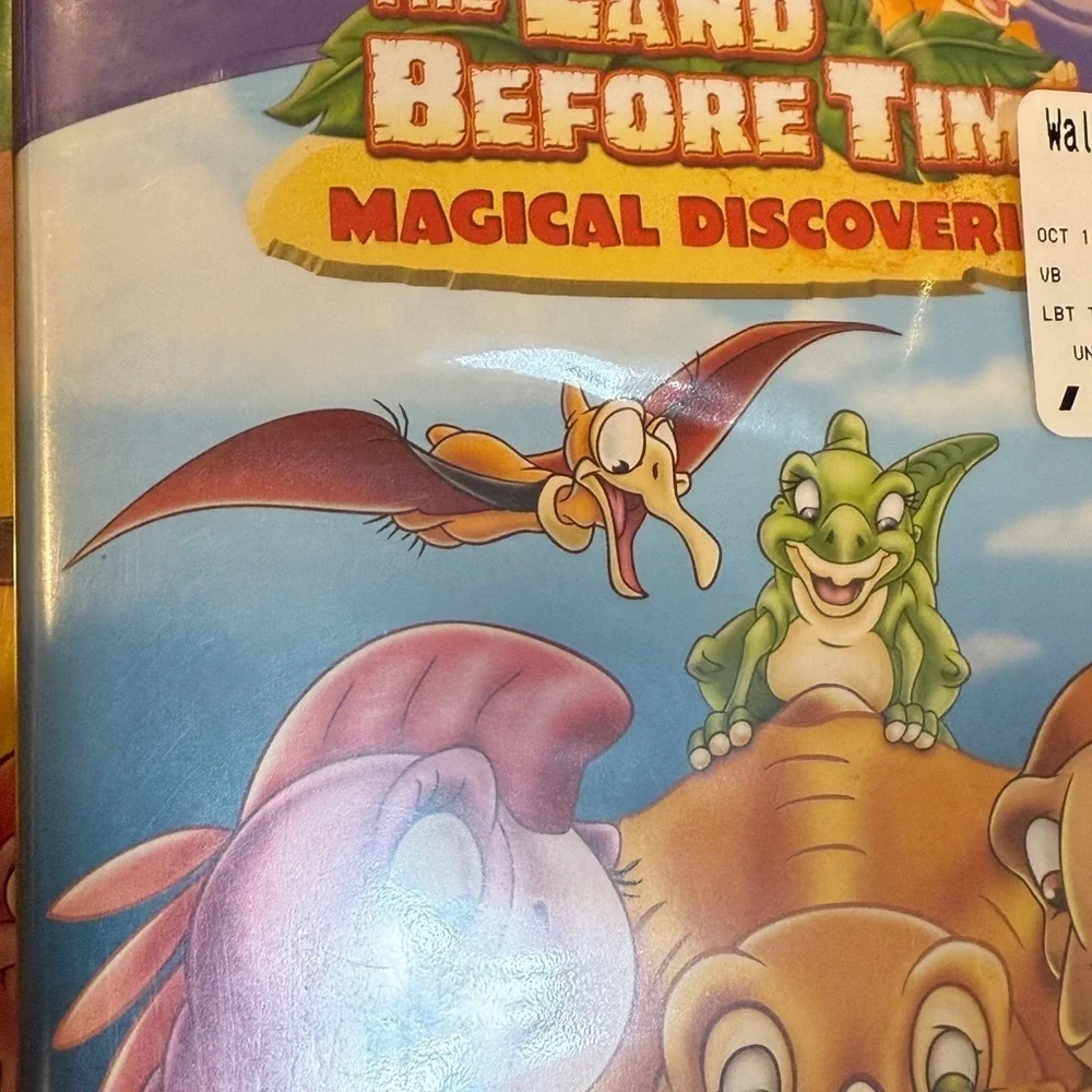 The Land Before Time DVD Set (Green & Purple)